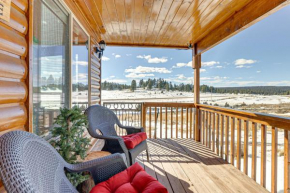 Cozy Duck Creek Village Cabin with Hot Tub and Views!